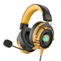 EKSA E900 Pro Noise Cancelling 7.1 Surround Sound Gaming Headset Yellow